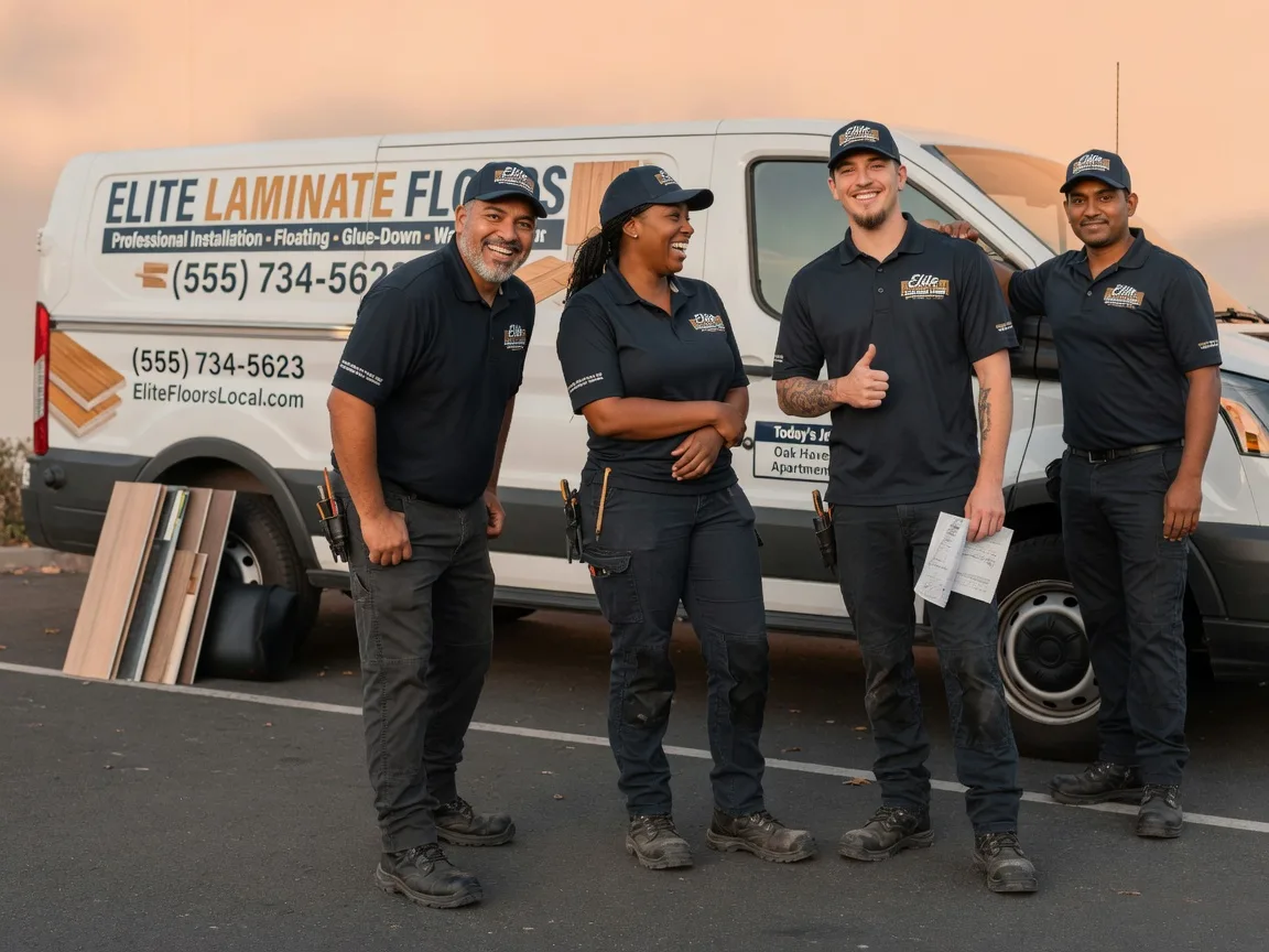 Laminate flooring installation company in New Ulm, TX